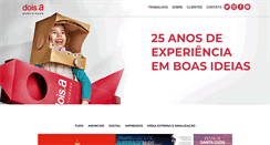 Desktop Screenshot of doisa.com.br